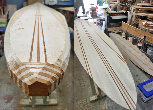 Image 3 for OUR 100th BOARD WINNER! – THE RILEY BALSA 9’6”!