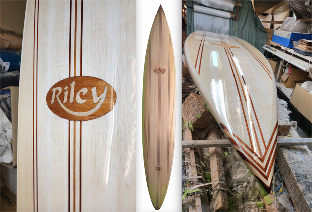 Image 4 for OUR 100th BOARD WINNER! – THE RILEY BALSA 9’6”!