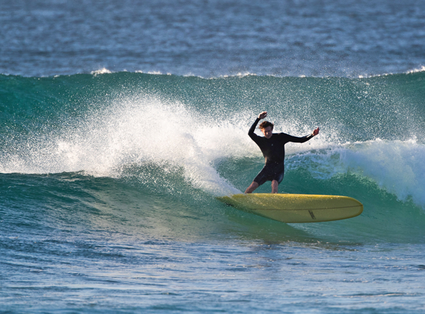 Image 2 for Our 88th subscriber board winner Lesa now loving her new Fine Surfcraft by Andrew Warhurst