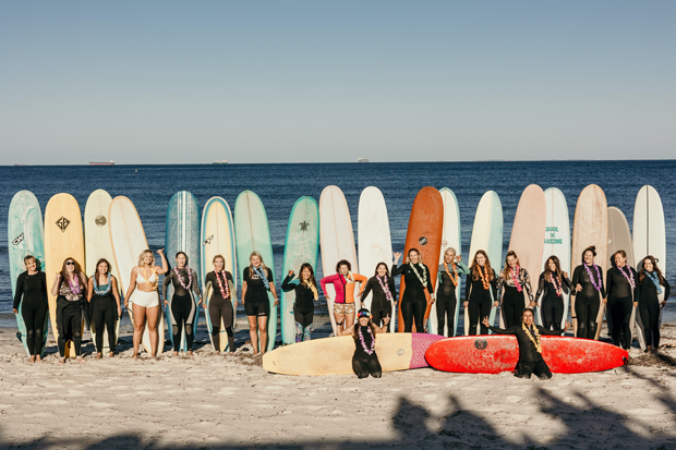 Image 1 for West Australia: “Aloha” Cottesloe Longboard Club Wahines Day – wrap & photos 